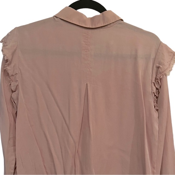 Cloth and stone mauve long sleeve button up - Picture 7 of 9